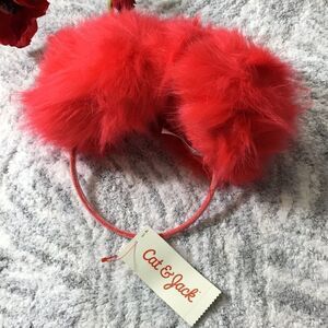 Cat & Jack Girls’ Faux Fur Earmuffs.